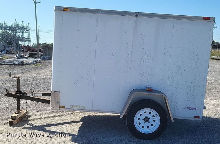 image for item DQ3666 2013 Freedom Trailers 5X8SA enclosed cargo trailer