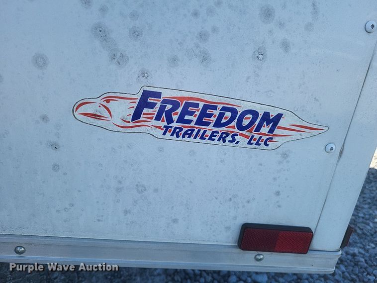image for item DQ3666 2013 Freedom Trailers 5X8SA enclosed cargo trailer