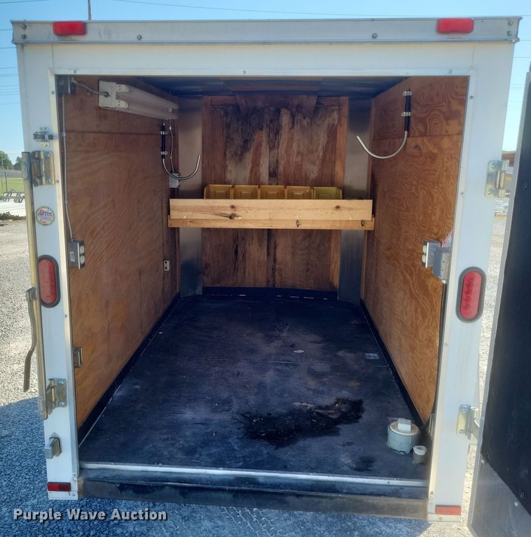 image for item DQ3666 2013 Freedom Trailers 5X8SA enclosed cargo trailer