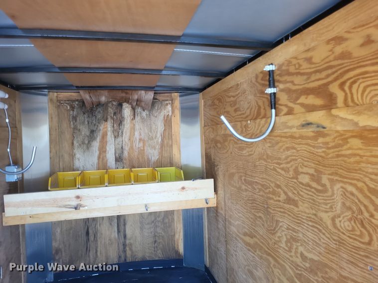 image for item DQ3666 2013 Freedom Trailers 5X8SA enclosed cargo trailer