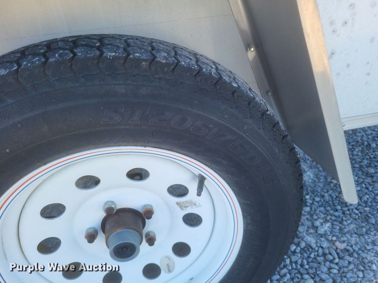 image for item DQ3666 2013 Freedom Trailers 5X8SA enclosed cargo trailer