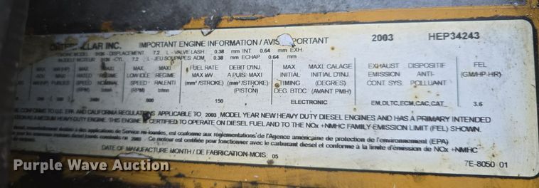 image for item DQ4571 2004 Bluebird  All American  school bus