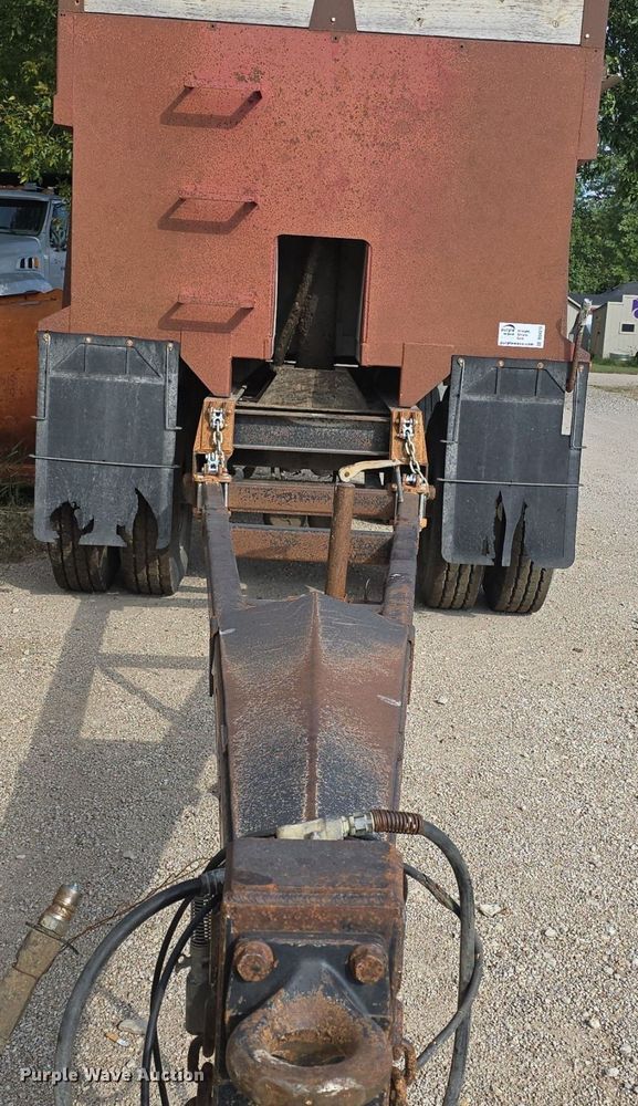 image for item DQ4573 2002 Wheeler Galion 502F end dump pup trailer
