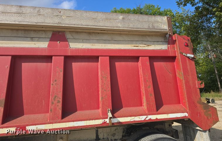 image for item DQ4573 2002 Wheeler Galion 502F end dump pup trailer