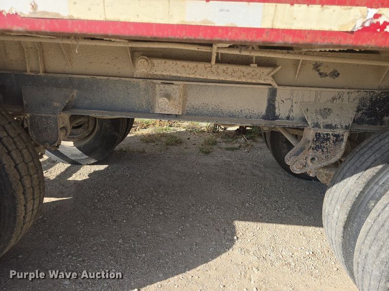 image for item DQ4573 2002 Wheeler Galion 502F end dump pup trailer