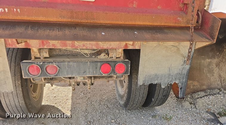 image for item DQ4573 2002 Wheeler Galion 502F end dump pup trailer