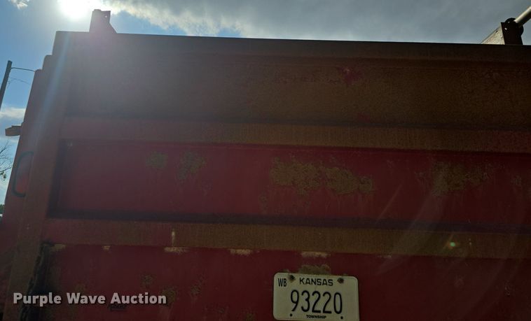 image for item DQ4573 2002 Wheeler Galion 502F end dump pup trailer