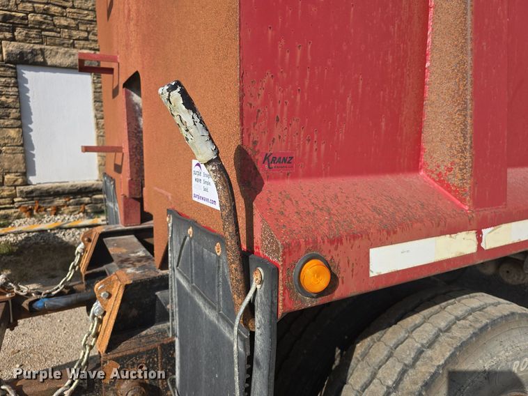 image for item DQ4573 2002 Wheeler Galion 502F end dump pup trailer