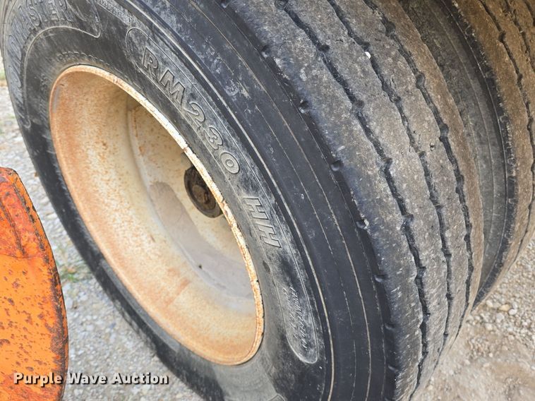 image for item DQ4573 2002 Wheeler Galion 502F end dump pup trailer