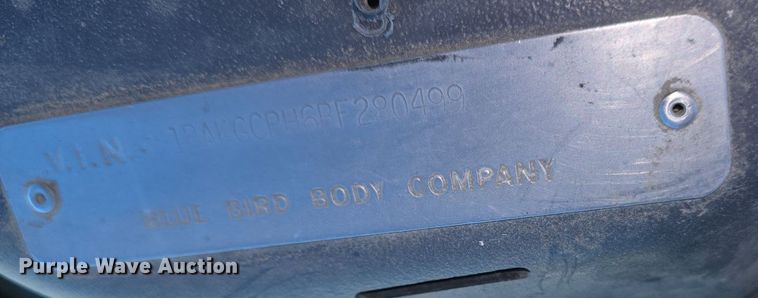 image for item DQ5176 2011 Bluebird Vision school bus