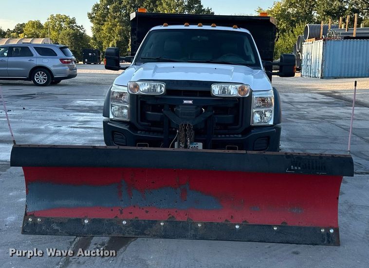 image for item DR2637 2013 Ford F550 Super Duty dump truck