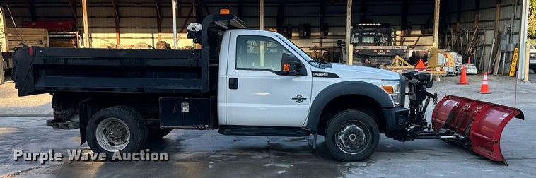 image for item DR2637 2013 Ford F550 Super Duty dump truck