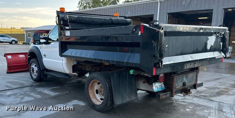 image for item DR2637 2013 Ford F550 Super Duty dump truck