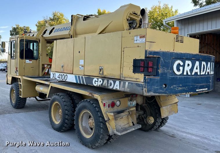 image for item DR2638 1999 Gradall XL4100 wheeled excavator