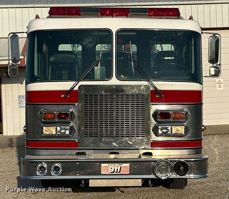 image for item DR2660 1990 Simon-Duplex Pumper Tanker pumper fire truck