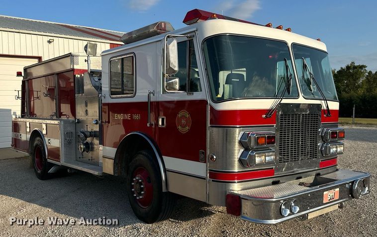 image for item DR2660 1990 Simon-Duplex Pumper Tanker pumper fire truck