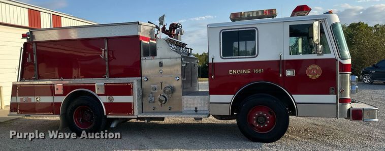 image for item DR2660 1990 Simon-Duplex Pumper Tanker pumper fire truck