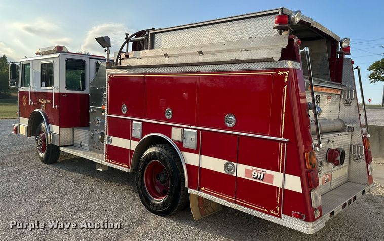 image for item DR2660 1990 Simon-Duplex Pumper Tanker pumper fire truck