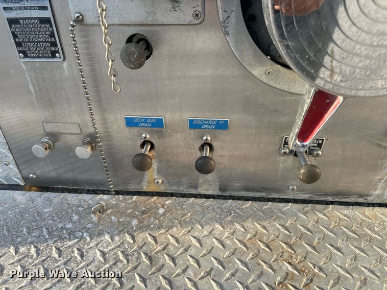 image for item DR2660 1990 Simon-Duplex Pumper Tanker pumper fire truck