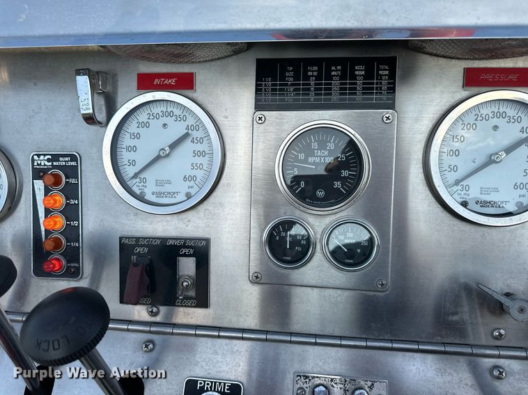 image for item DR2660 1990 Simon-Duplex Pumper Tanker pumper fire truck