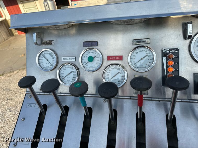 image for item DR2660 1990 Simon-Duplex Pumper Tanker pumper fire truck