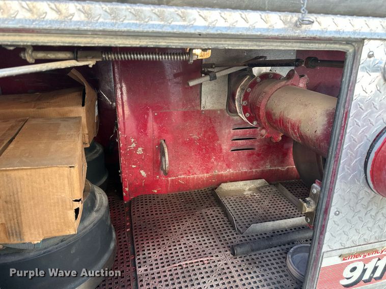 image for item DR2660 1990 Simon-Duplex Pumper Tanker pumper fire truck