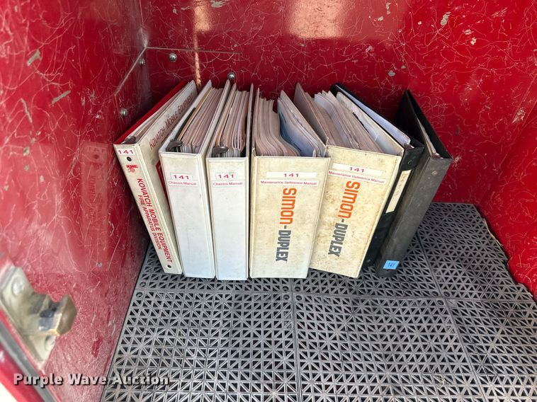 image for item DR2660 1990 Simon-Duplex Pumper Tanker pumper fire truck