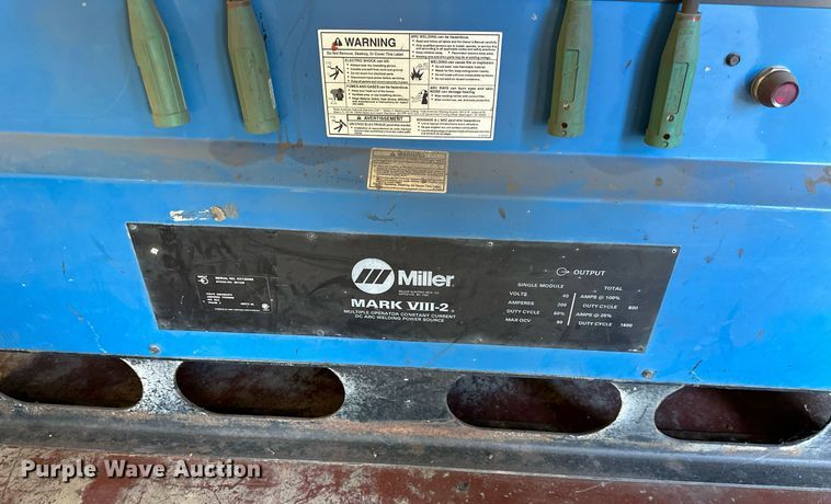 image for item DR2689 Miller  Mark VIII-2 welder