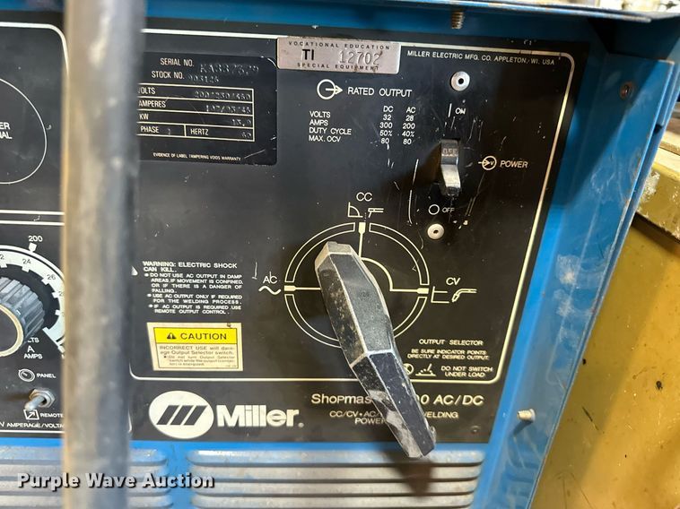 image for item DR2693 (3) Miller welders