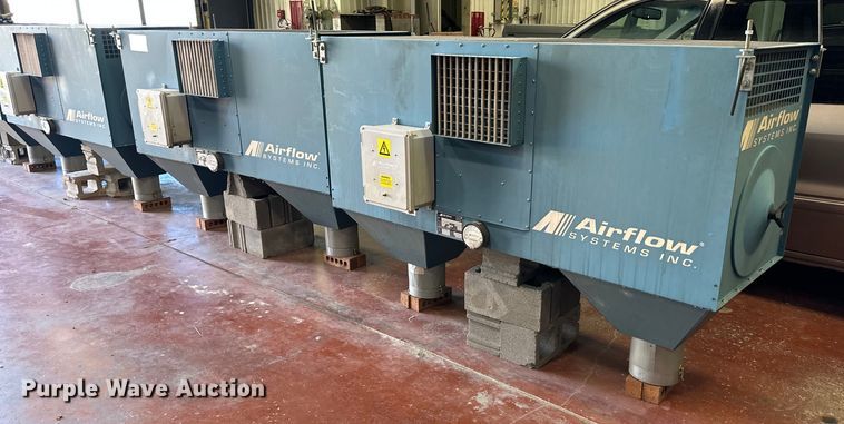 image for item DR2698 (2) 2007 Airflow Systems TC4-PG6 dust collectors