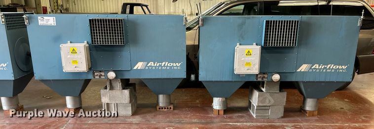 image for item DR2698 (2) 2007 Airflow Systems TC4-PG6 dust collectors