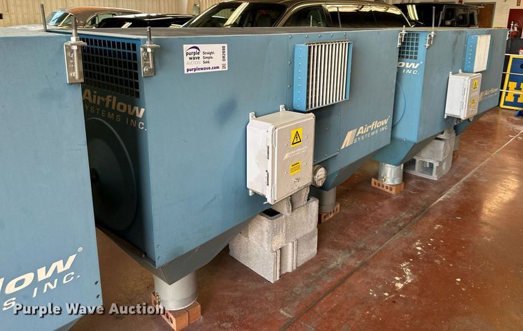 image for item DR2698 (2) 2007 Airflow Systems TC4-PG6 dust collectors