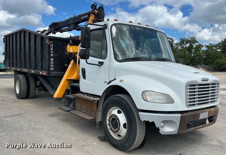 image for item DS3123 2014 Freightliner M2 grapple crane truck