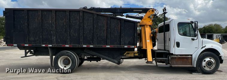 image for item DS3123 2014 Freightliner M2 grapple crane truck