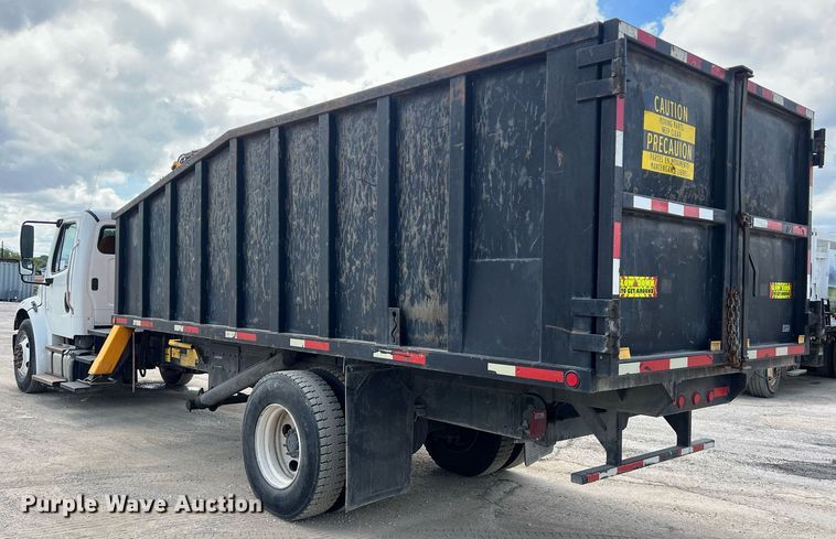 image for item DS3123 2014 Freightliner M2 grapple crane truck