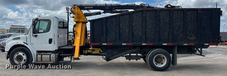 image for item DS3123 2014 Freightliner M2 grapple crane truck