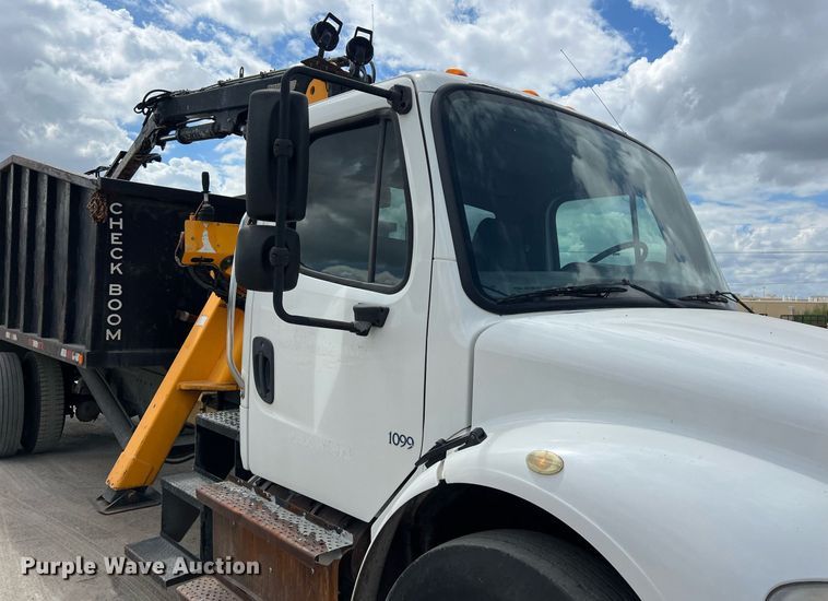 image for item DS3123 2014 Freightliner M2 grapple crane truck