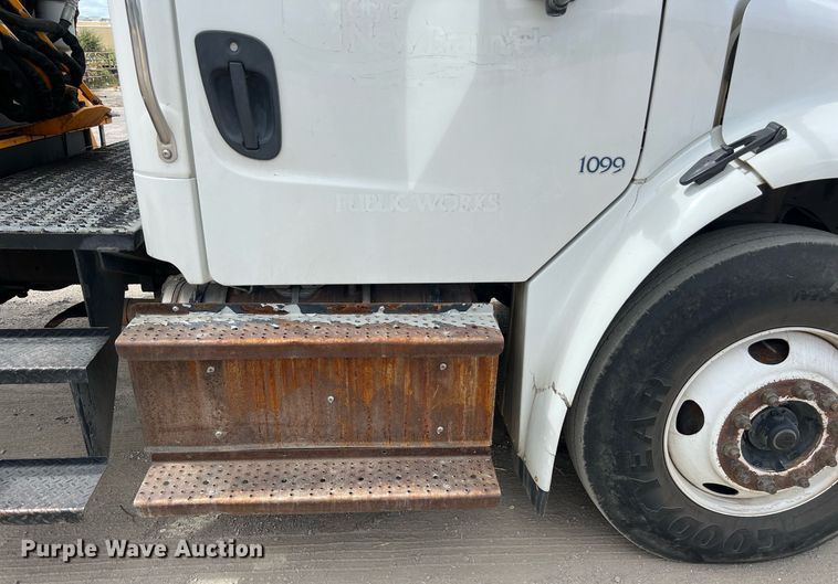 image for item DS3123 2014 Freightliner M2 grapple crane truck