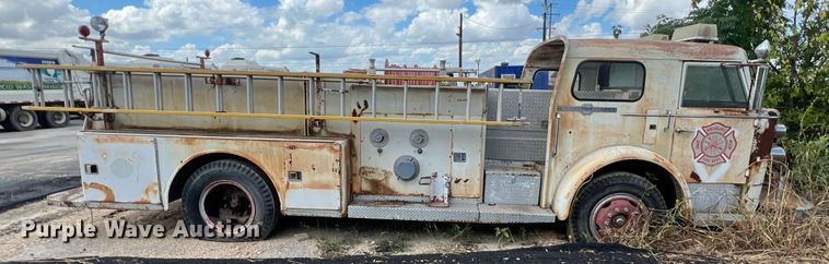 image for item DS3124 1970 American LaFrance  pumper fire truck