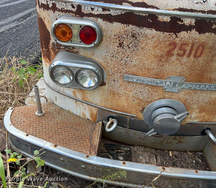 image for item DS3124 1970 American LaFrance  pumper fire truck