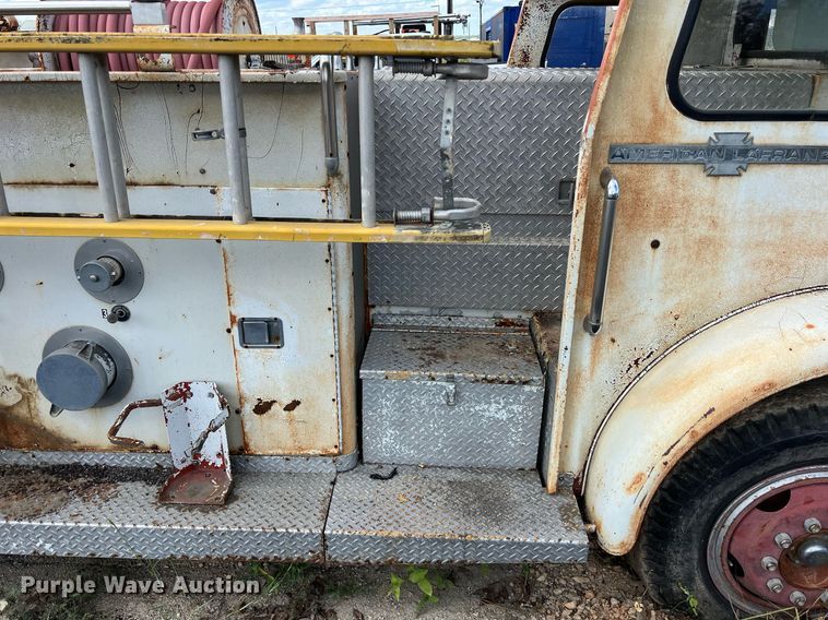 image for item DS3124 1970 American LaFrance  pumper fire truck