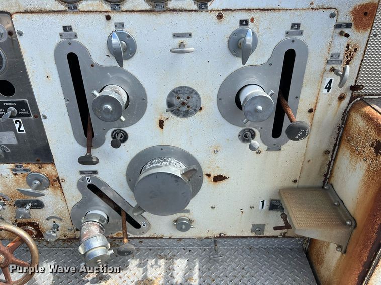 image for item DS3124 1970 American LaFrance  pumper fire truck