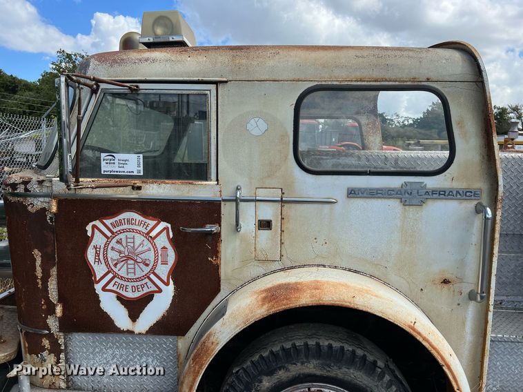 image for item DS3124 1970 American LaFrance  pumper fire truck
