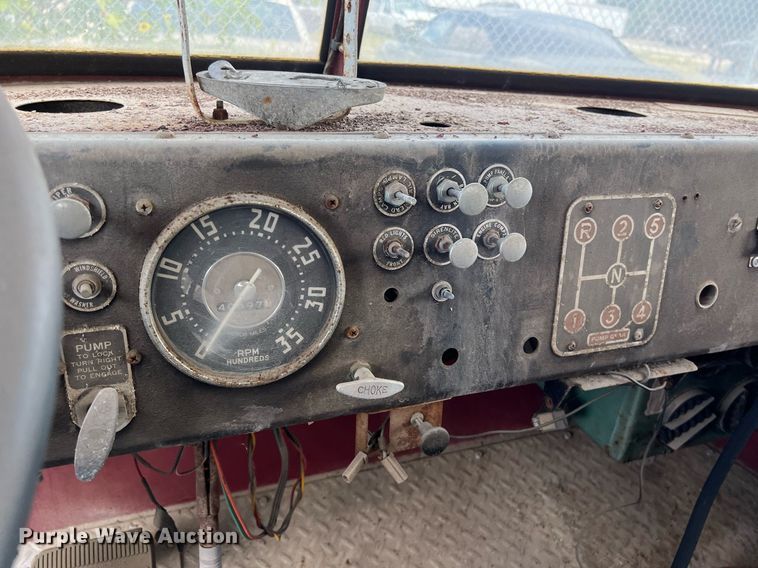 image for item DS3124 1970 American LaFrance  pumper fire truck