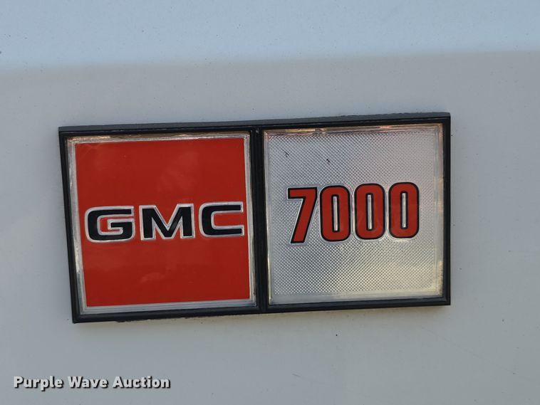 image for item DS4848 1990 GMC 7000 dump truck