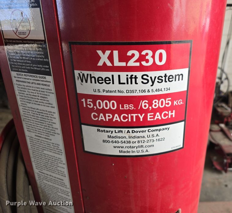 image for item DS4860 (2) Rotary XL230 lifts