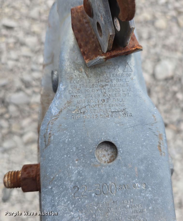 image for item DS4864 2001 Wanco Inc.  WTLMB-S-LLAMP message board trailer