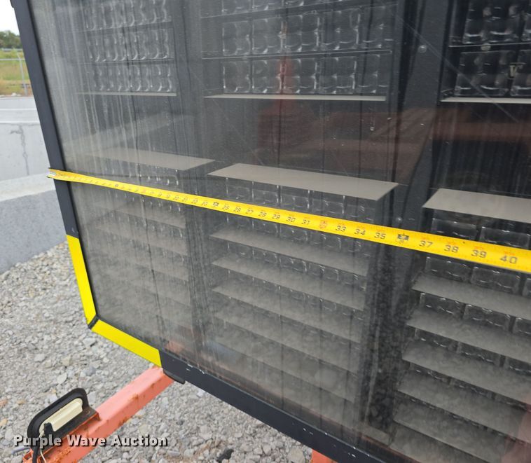 image for item DS4864 2001 Wanco Inc.  WTLMB-S-LLAMP message board trailer