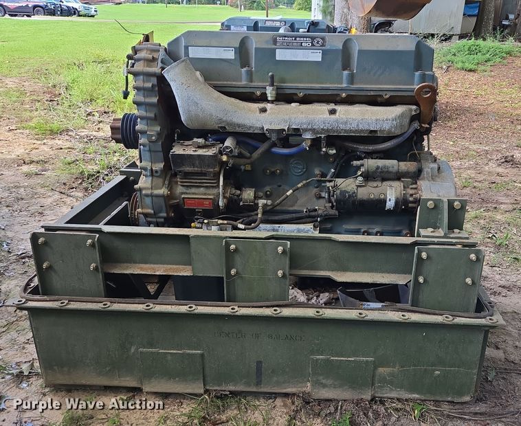 image for item DT5269 2011 Detroit Diesel 6067MK91 engine