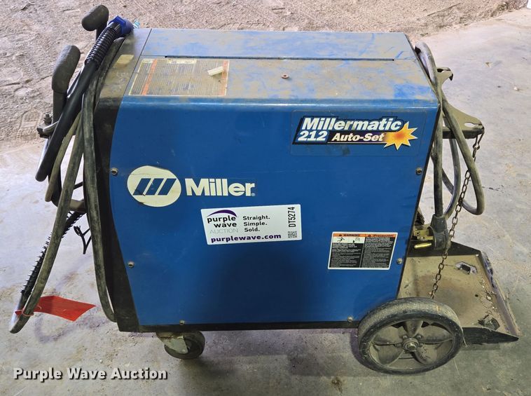 image for item DT5274 Miller  Millermatic 212 welder